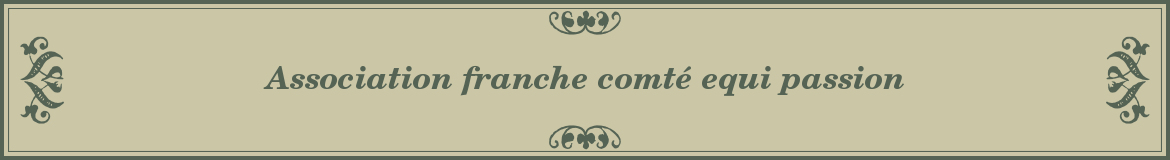 Association franche comté equi passion